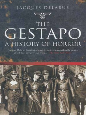 cover image of The Gestapo